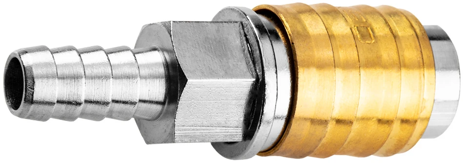 Szybkozłączka NEO TOOLS greito junginio mova kompresoriui, išoriniu sriegiu, Ø10 mm. 12-622