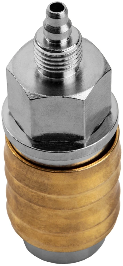 Szybkozłączka Greito prijungimo jungtis kompresoriui su 4 x 6 mm žarnos išleidimo anga
