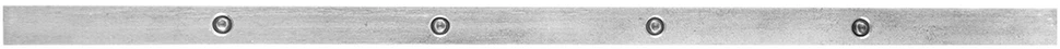 Graphite Szyny Kreipiamosios bėgelės 2 x 700 mm, jungtis, 2 spaustukai