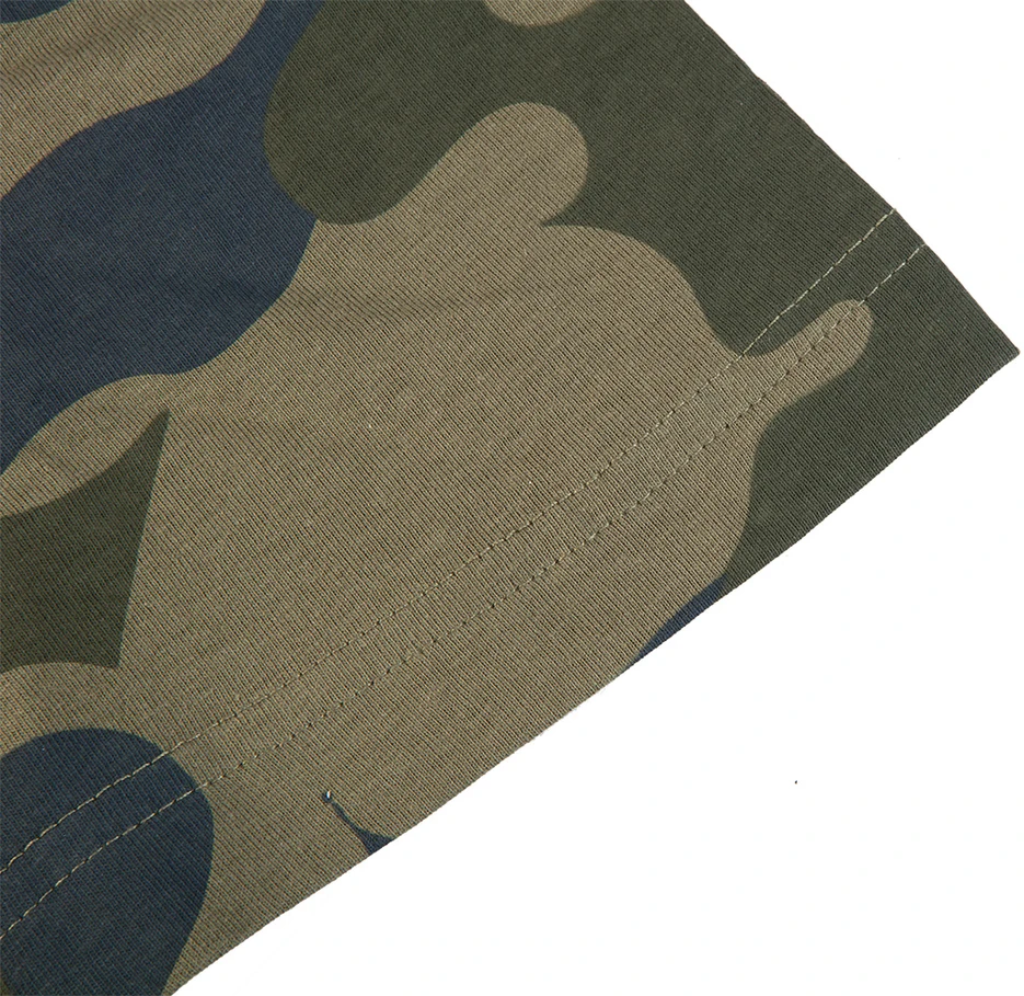 T Shirt Darbiniai marškinėliai su CAMO spauda, ​​S dydis