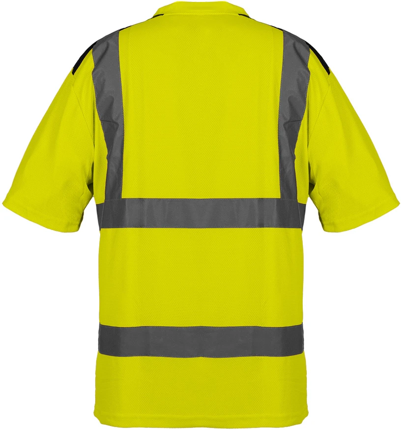 T Shirt Padidinto matomumo marškinėliai, geltoni