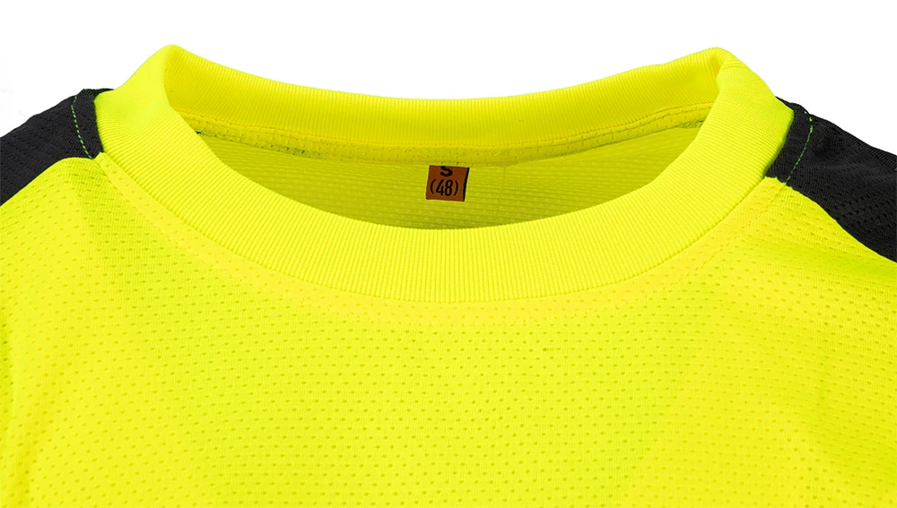 T Shirt Padidinto matomumo marškinėliai, geltoni