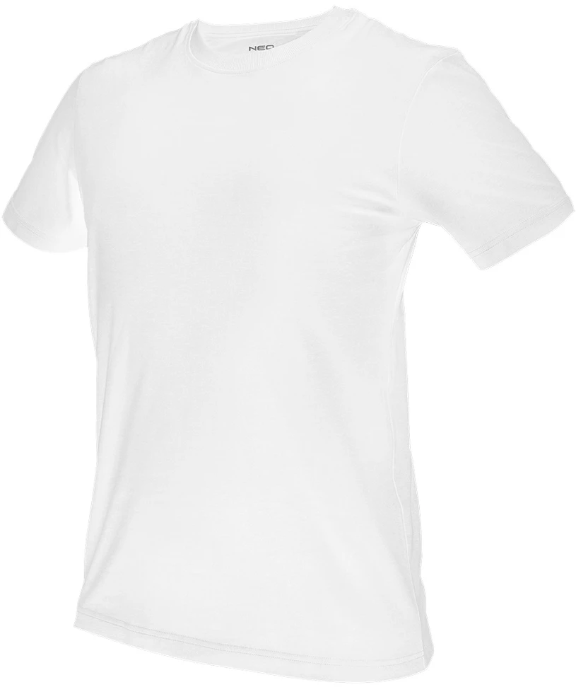 T Shirt Marškinėliai, balti, XL dydis