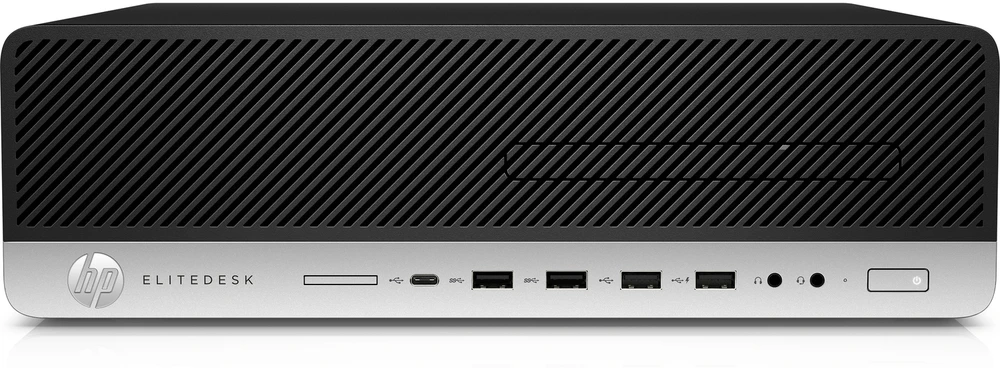 T1A - HP EliteDesk 800 G4 atnaujintas i5-8500 8GB 256GB Win10 Pro SFF asmeninis kompiuteris, juodas, sidabrinis