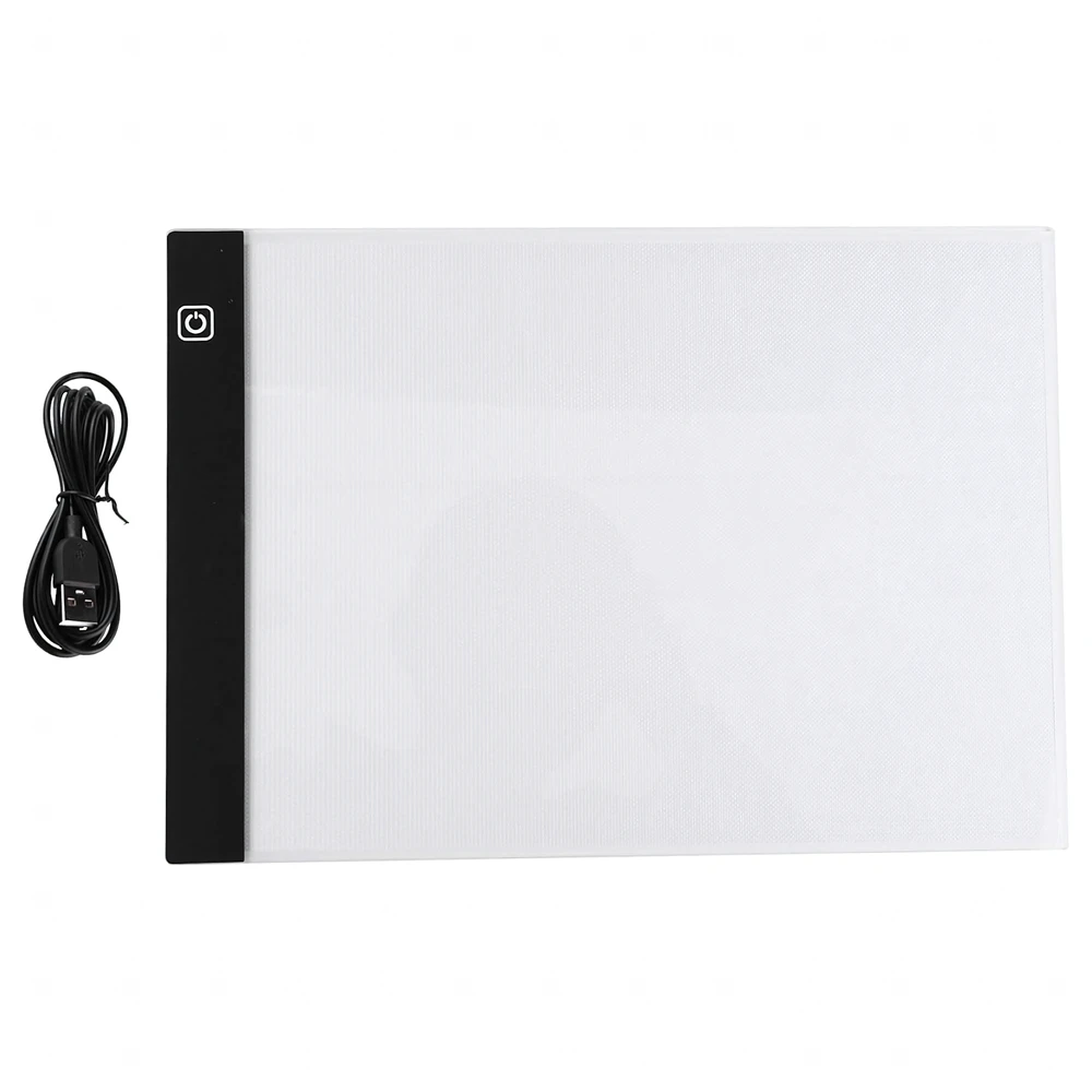 Tablet Planšetė A4 formato grafinės planšetės piešimo lenta LED piešimo kopijavimo bloknotas