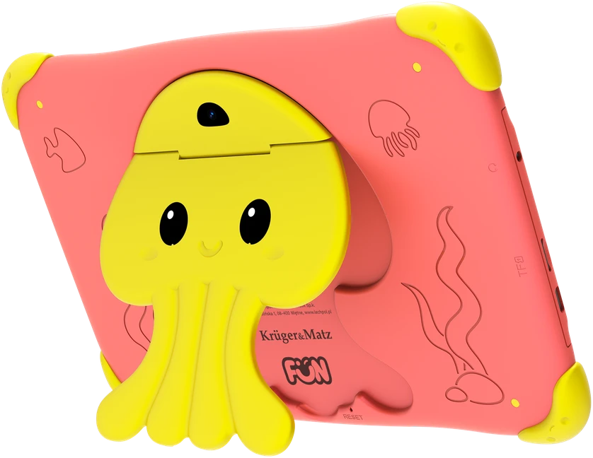 Planšetė Kruger & Matz FUN 808 raudonas planšetinis kompiuteris