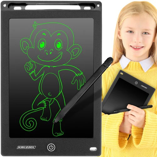 KRUZZEL 22454 8.5" juodas drawing tablet