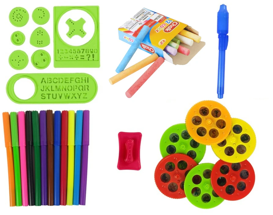 Lean Toys Dvipusė lenta su projektoriumi