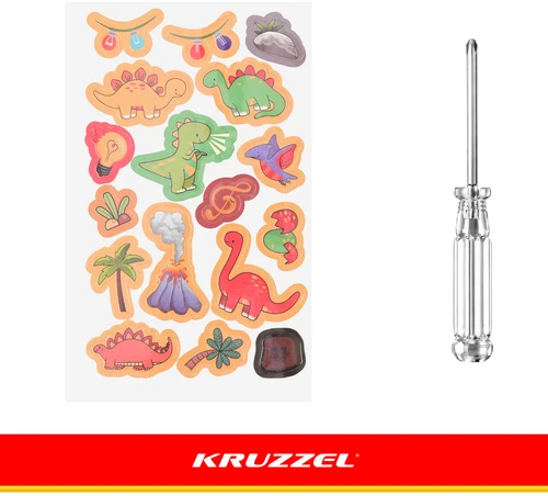 Kruzzel valdymo plokštė su LED jungikliais