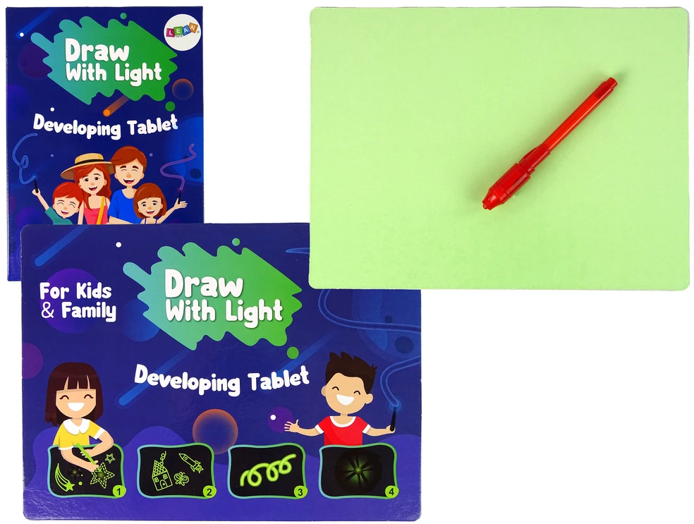 Švytinti lenta piešimui Lean Toys