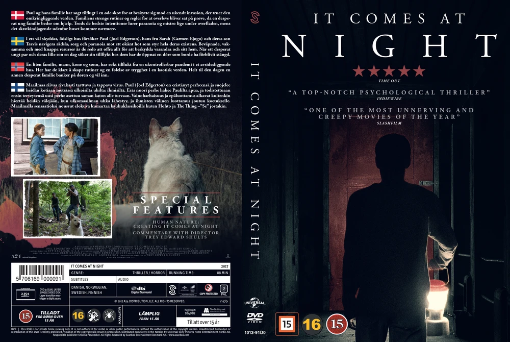 Tai ateina naktį (DVD)