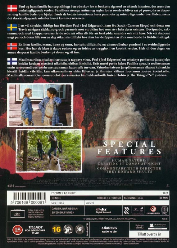 Tai ateina naktį (DVD)