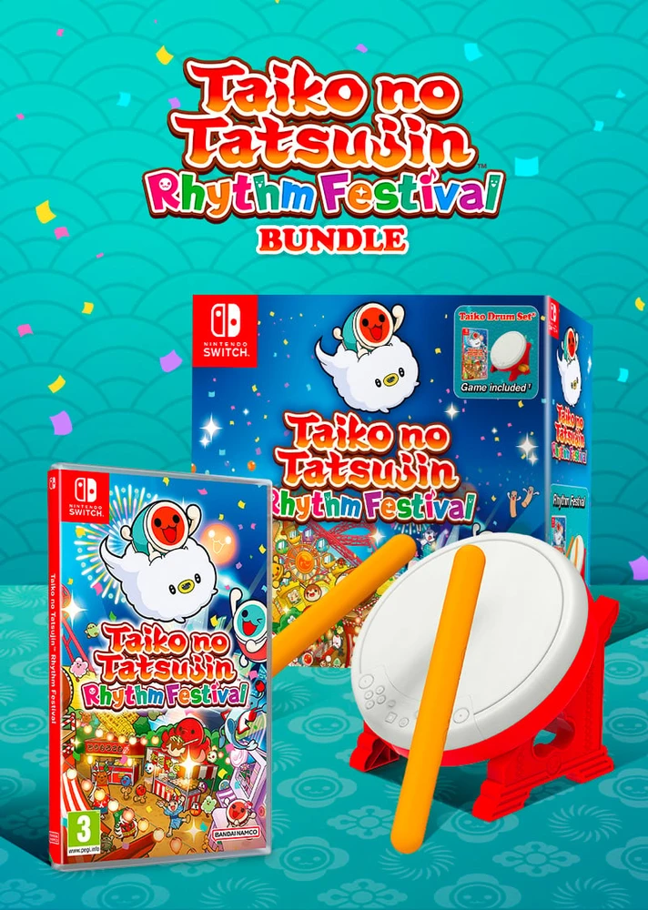 „Taiko no Tatsujin: Rhythm Festival“ (kolekcinis leidimas) – „Nintendo Switch“