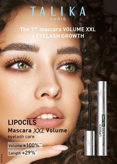 Talika - Lipocils blakstienų tušas XXL Volume - juodas - 8,5 ml