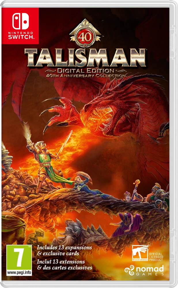 „Talisman“ (40-mečio jubiliejaus leidimo kolekcija) – „Nintendo Switch“
