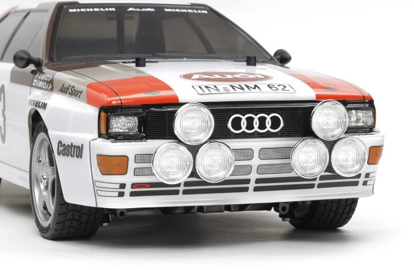 Tamiya - Audi Quattro A2 nuotoliniu būdu valdomas modelis 1:10 - (544116)