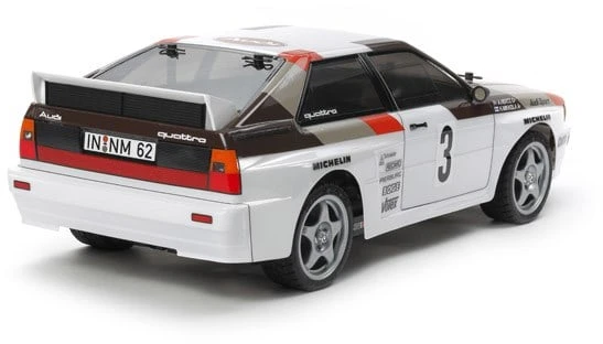 Tamiya - Audi Quattro A2 nuotoliniu būdu valdomas modelis 1:10 - (544116)