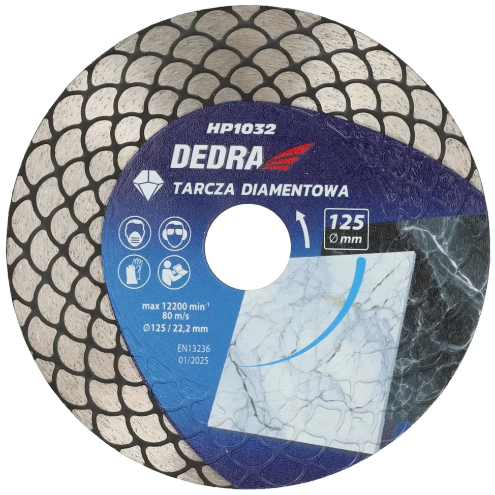 Tarcza 125 mm deimantinio disko korpusas
