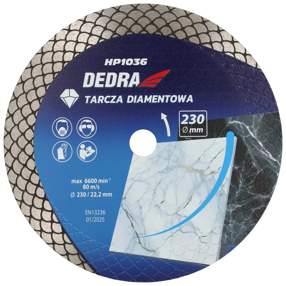 Tarcza 230 mm skalės deimantinis diskas