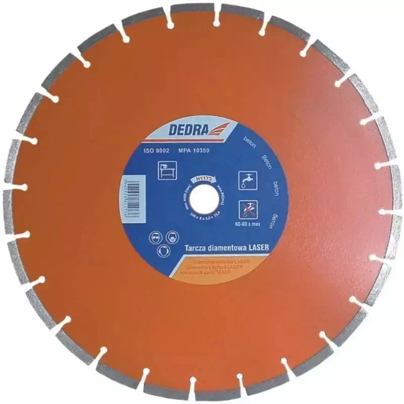 Dedra Diskas deimantinis lazerinis Super sauslap pj 300x254mm