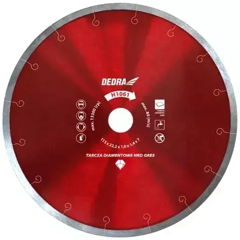 Dedra Deimantinis diskas kietai keramikai 230x222mm