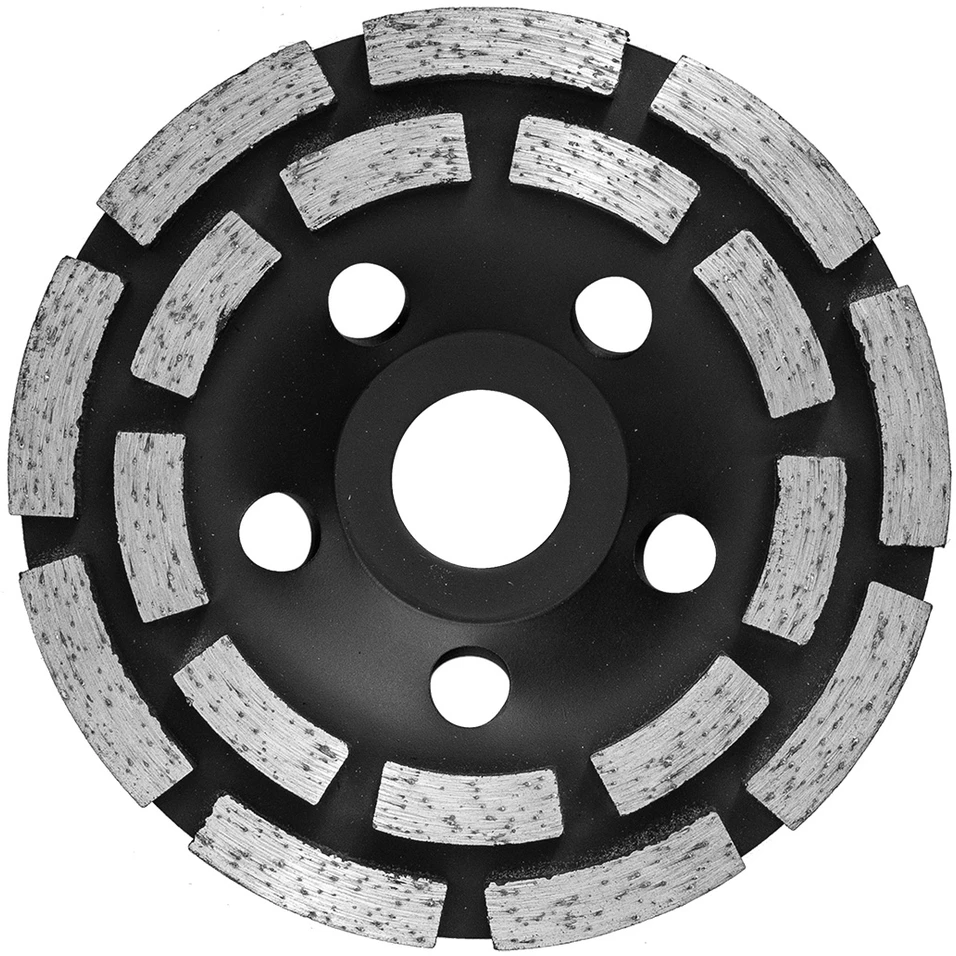 Tarcza Deimantinis šlifavimo diskas 115 x 22,2 x 5 mm, dvigubas segmentas