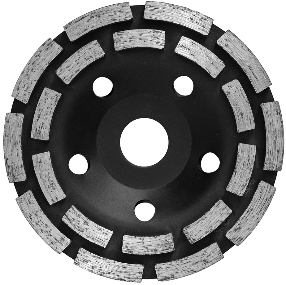 Tarcza Deimantinis šlifavimo diskas 125 x 22,2 x 5 mm, dvigubas segmentas