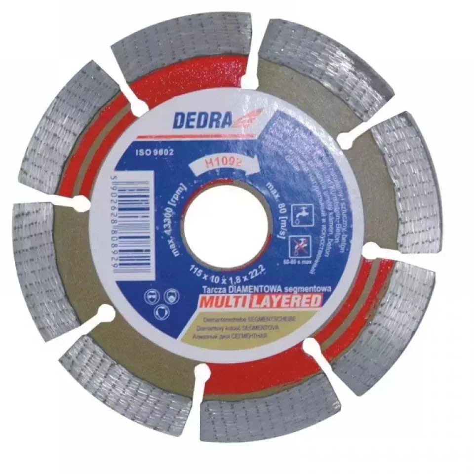 Dedra Diskas deimantinis segmentinis MultiLayer sauslap pj 125x222mm