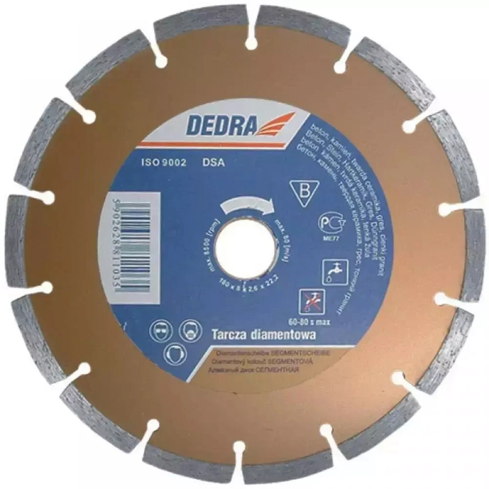 Dedra Diskas deimantinis sausam pj 230x222mm