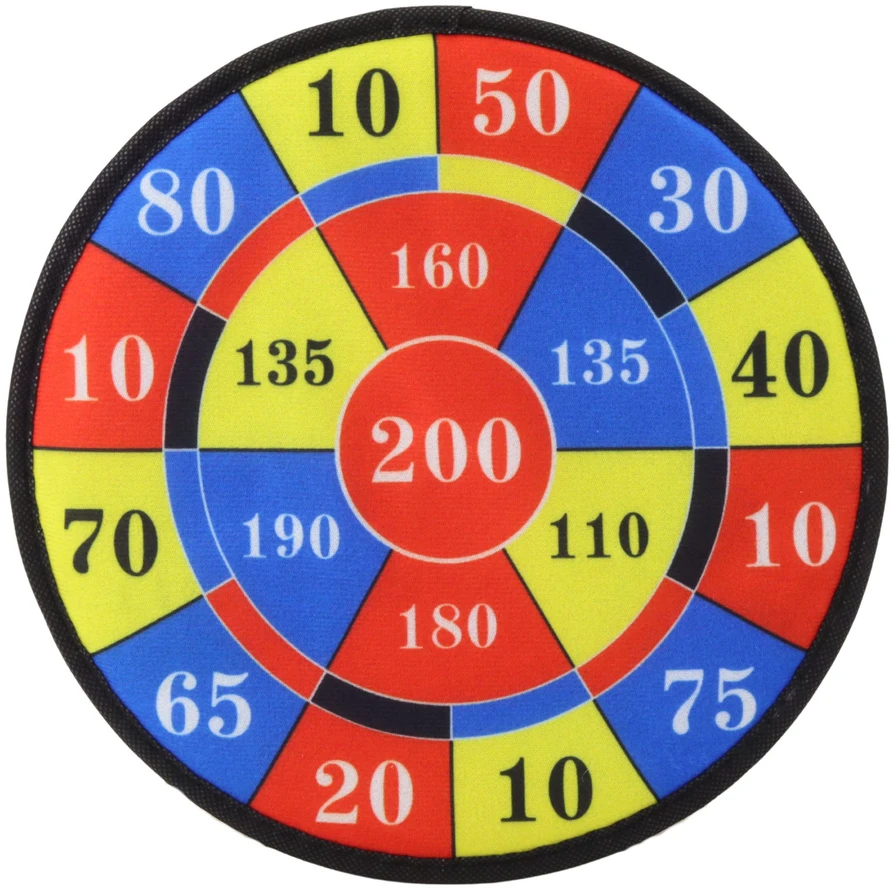 Lean Toys Darts taikinys su kamuoliu ir strėlyte, 28 cm