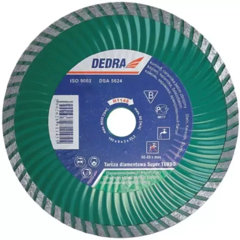 Dedra Diskas deimantinis Super Turbo sauslap pj 150x222mm
