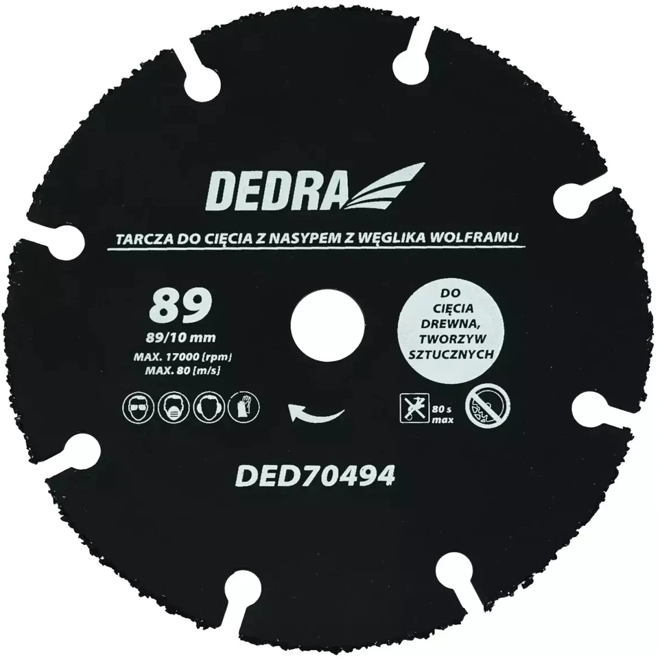 Dedra Universalus diskas 89x10 mm skirtas DED7049