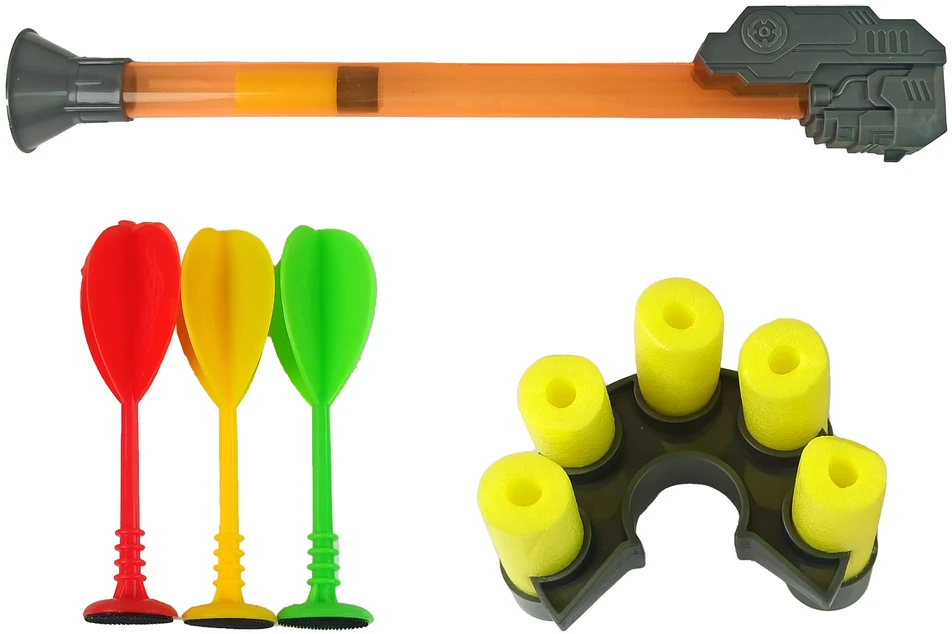 Lean Toys Vaikiškas smiginio žaidimas su priedais, 35 cm