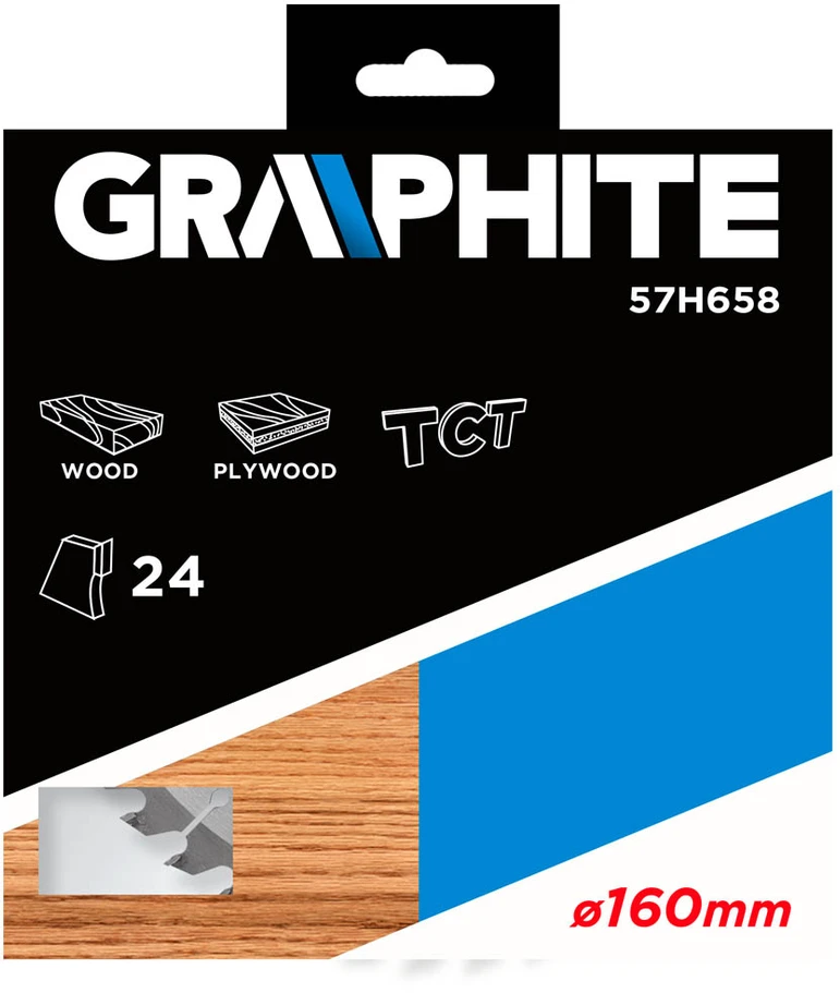 Graphite Pjovimo diskas, 160x30 mm