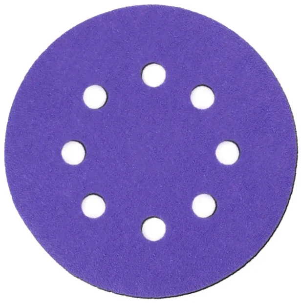 Dedra Tarczki Keraminiai šlifavimo diskai 125 mm, #800, su lipnia juosta, 5 vnt. rinkinys