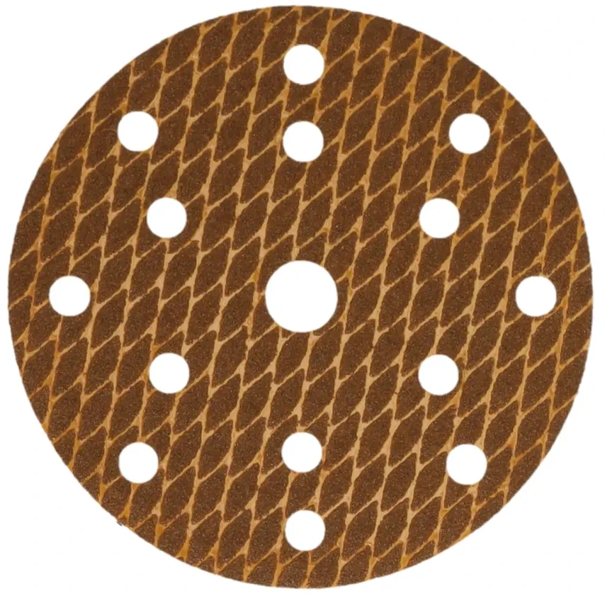 Dedra Tarczki Šlifavimo diskai be užsikimšimo, 150 mm, #320, su lipnia juosta, 5 vnt. rinkinys