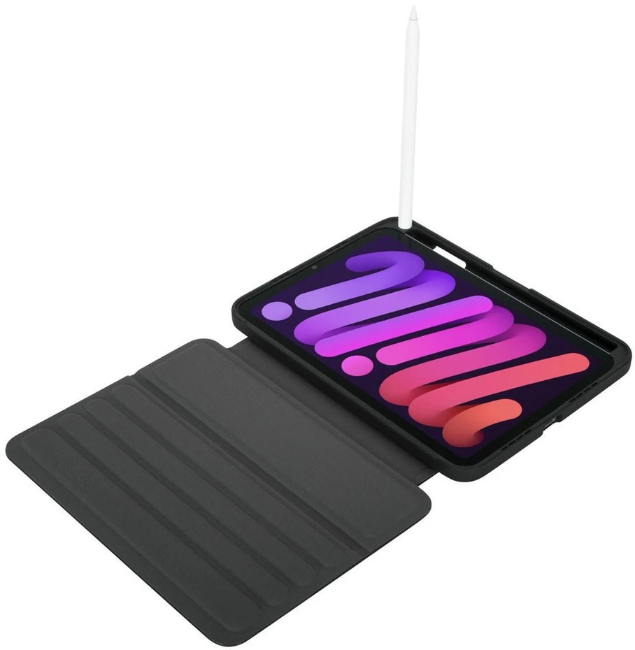 TARGUS CLICKIN DĖKLAS, skirtas IPAD MINI 6 Juodas