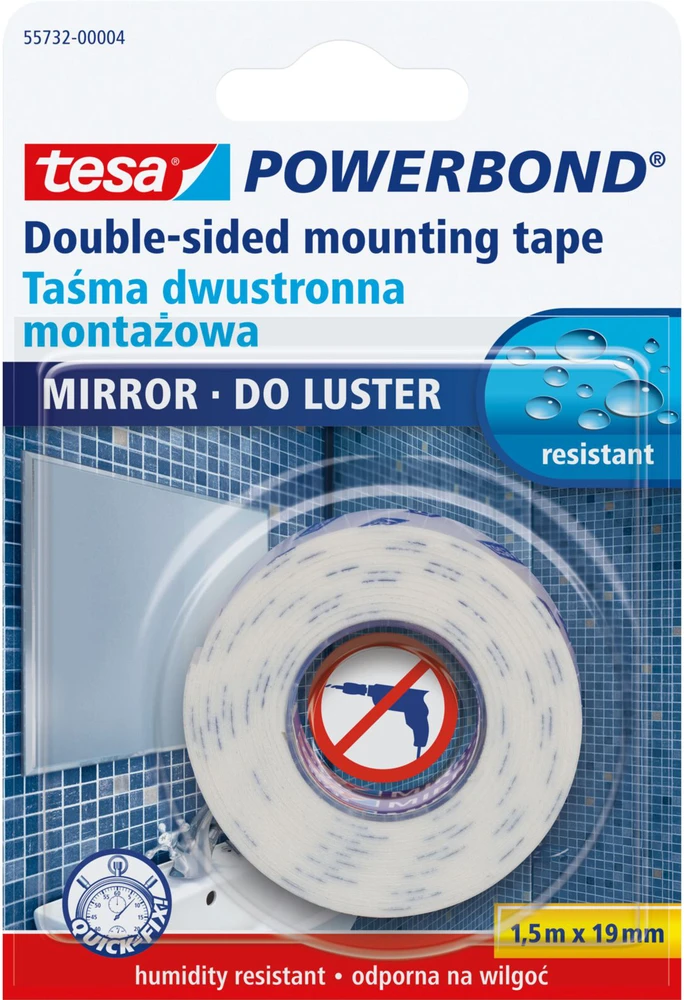 Dvipusė lipni juosta Tesa 66952-000060-00 1.5m x 19mm
