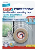 Tesa Taśma Dvipusė skaidri tvirtinimo juosta 5 m: 19 mm pro