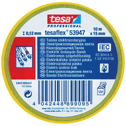 IZOLIACINĖ JUOSTA TESAFLEX-7000V/20X19/GY TESA