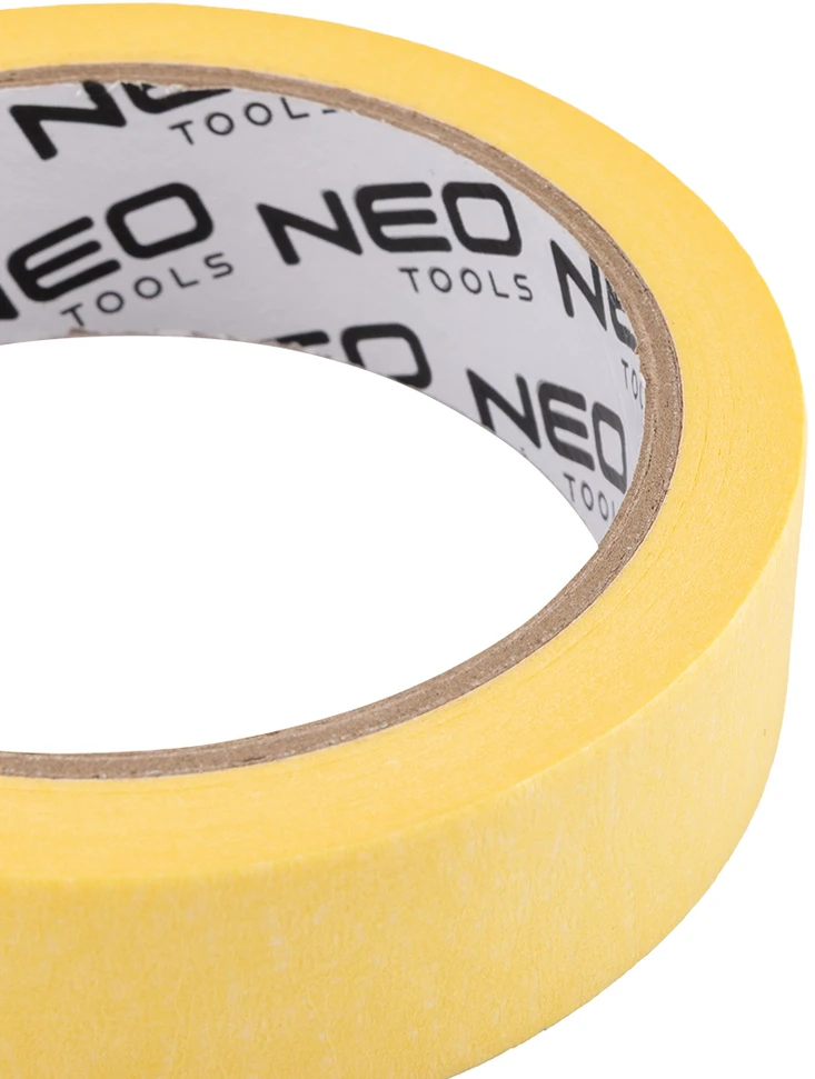 Neo Taśma Geltona popierinė juosta 25 mm x 25 m, 1+1 komplektas