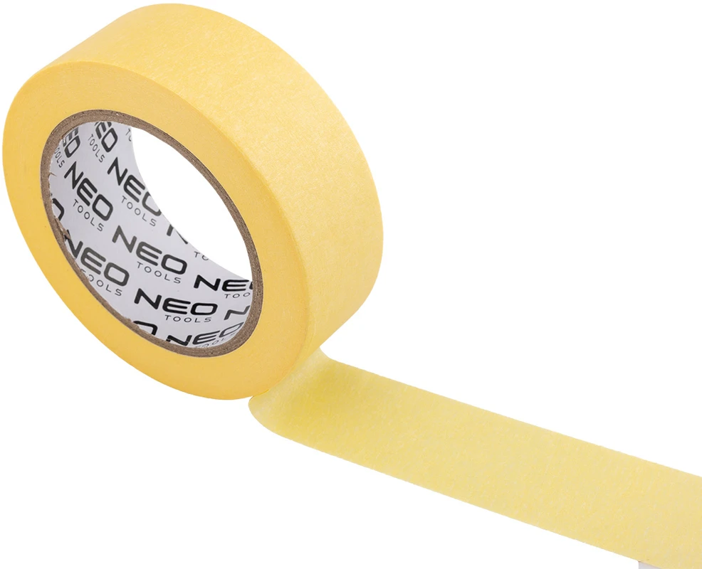 Taśma Geltona popierinė maskavimo juosta 38 mm x 50 m