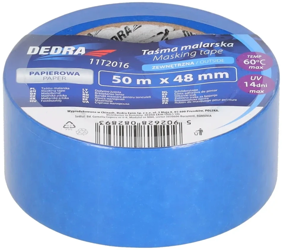 Dedra Taśma Lauko maskavimo juosta 48 mm x 50 m