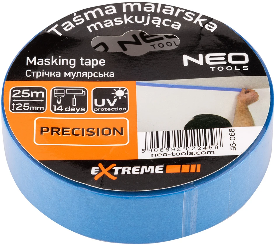 Taśma Mėlyna maskavimo juosta 25 mm x 25 m