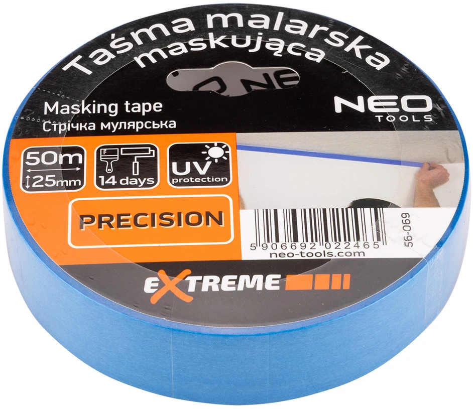 Taśma Mėlyna maskavimo juosta 25 mm x 50 m