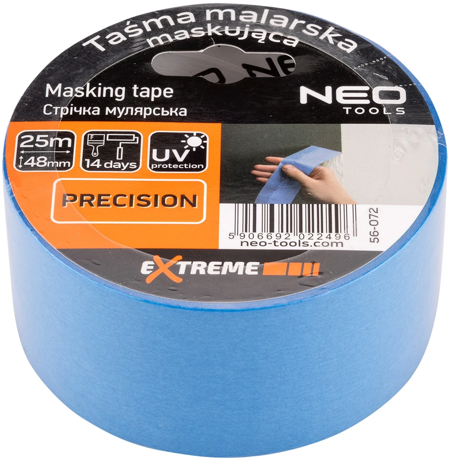 Neo Taśma Mėlyna maskavimo juosta 48 mm x 25 m