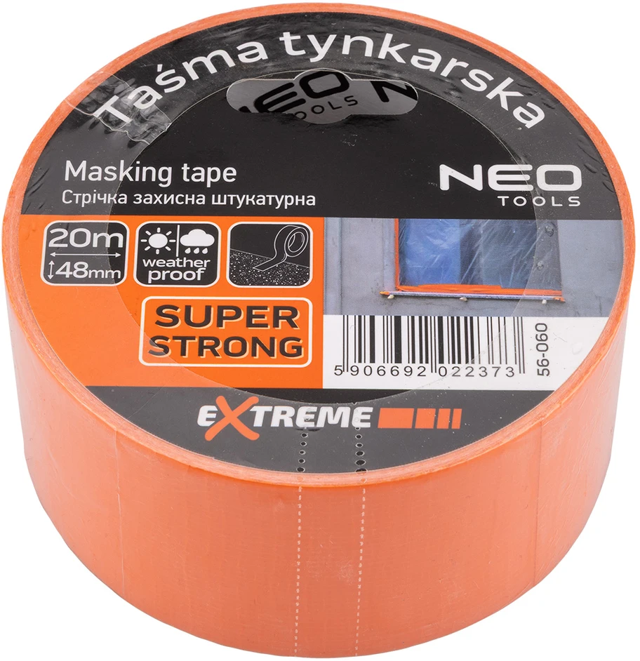 Neo Taśma Oranžinė tinkavimo juosta 48 mm x 20 m