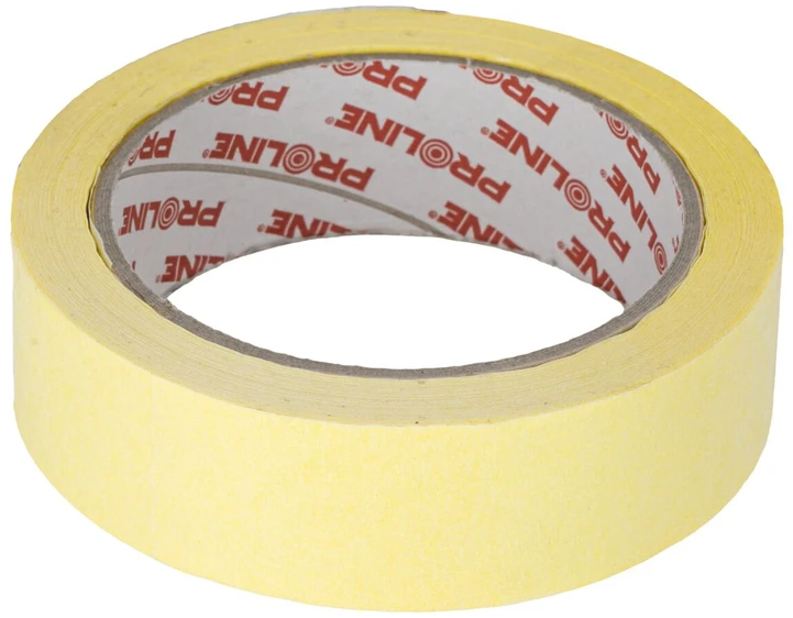 Taśma Popierinė maskavimo juosta, 30 mm pločio, 35 m ritinėlio ilgis, prolinas
