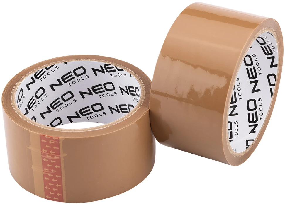 Neo Taśma Ruda pakavimo juosta 48 mm x 40 m, 1+1 komplektas
