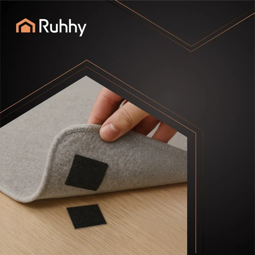 Self-adhesive Velcro tape 5mx5cm juodas Ruhhy 25806